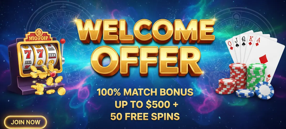 Just Spin welcome offer