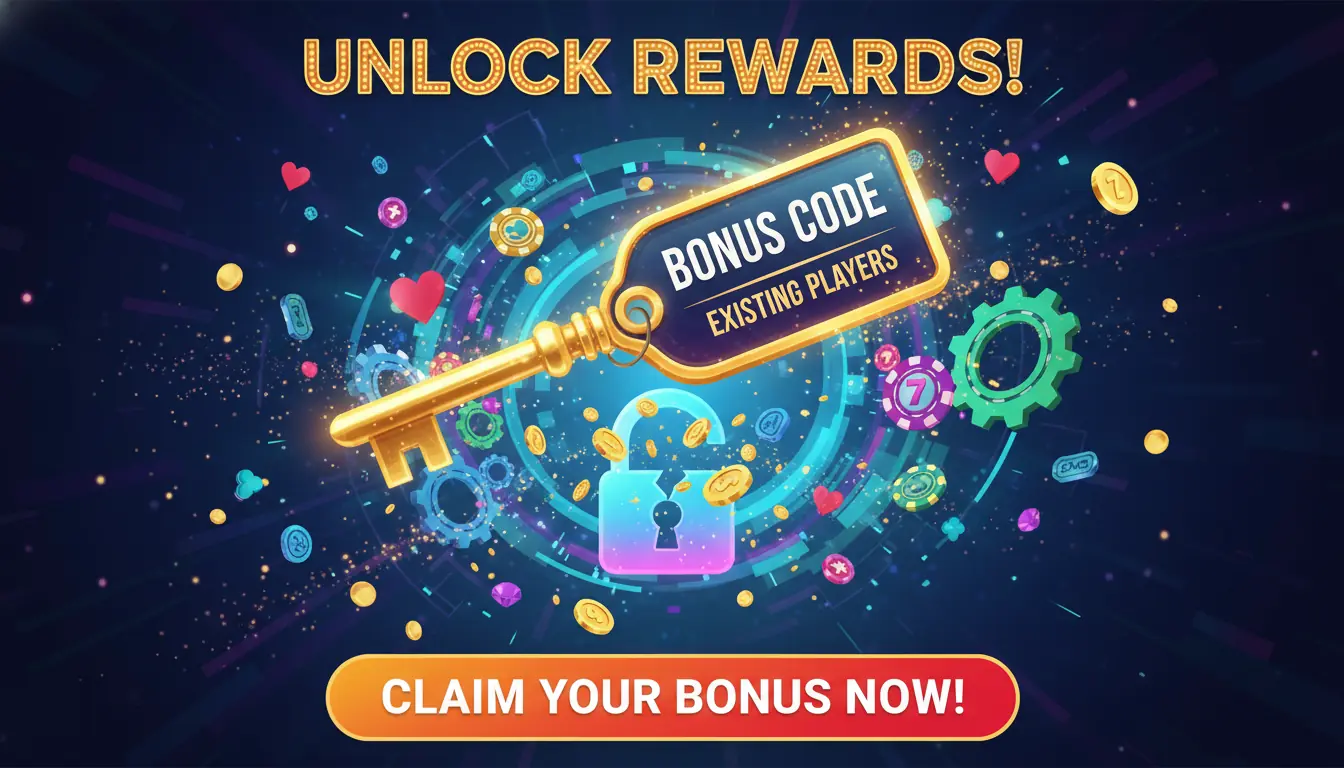 Just Spin bonus code for existing players