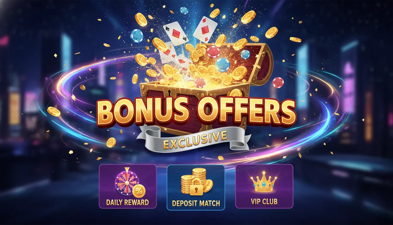 Just Spin casino bonus offers