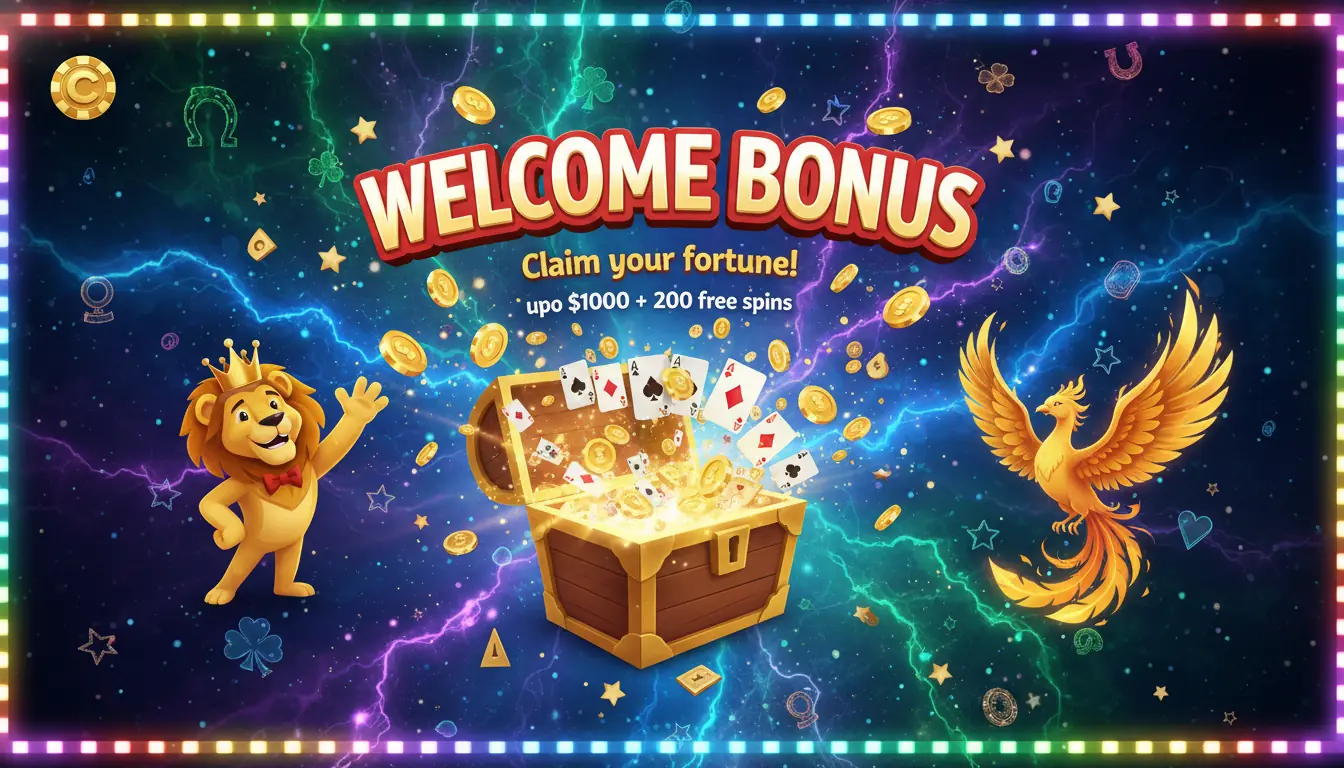 Just Spin welcome bonus
