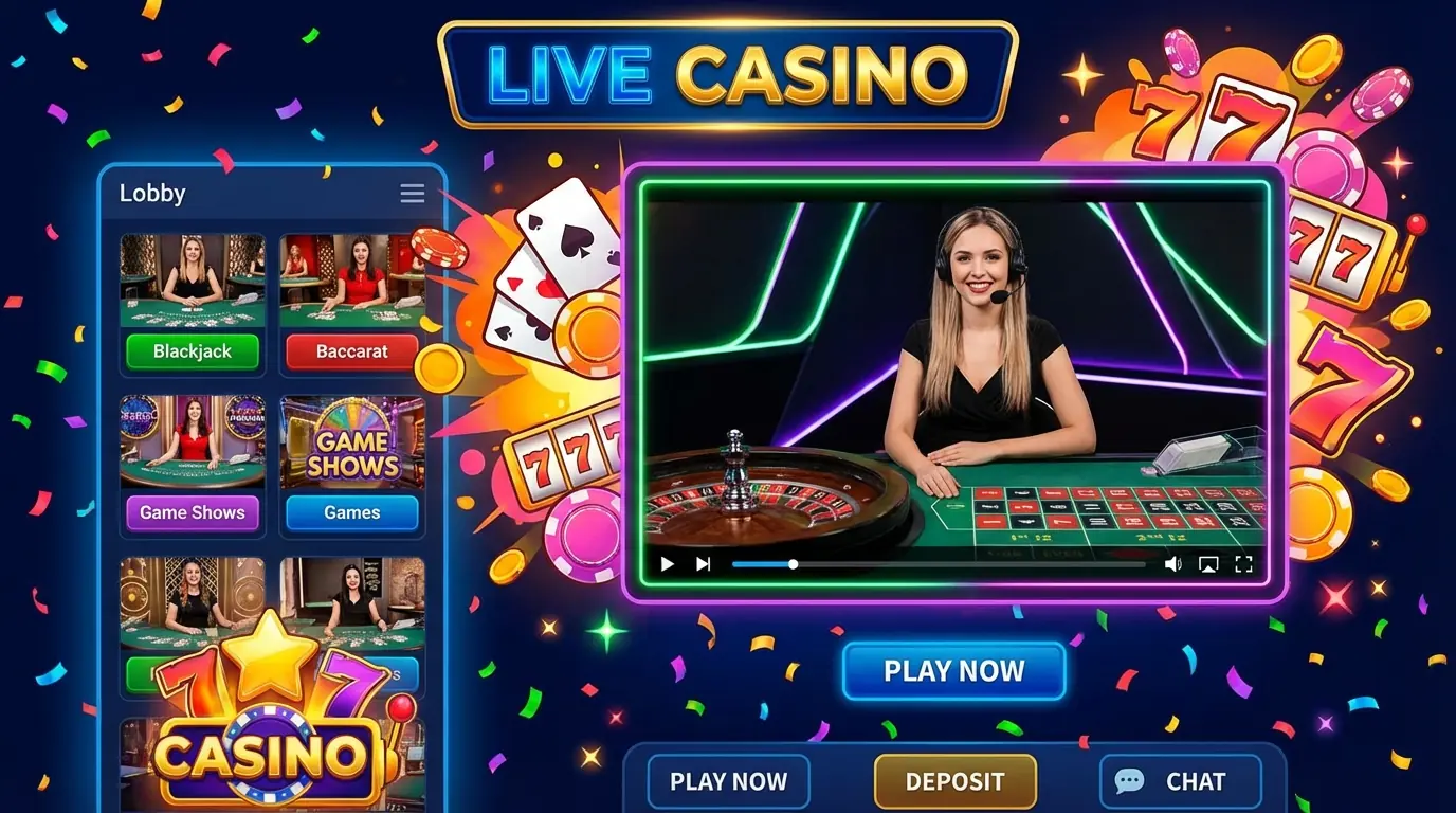 Just Spin casino live casino